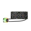 1STPLAYER CC 240 ARGB Liquid CPU Cooler Black