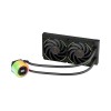 1STPLAYER CC 240 ARGB Liquid CPU Cooler Black
