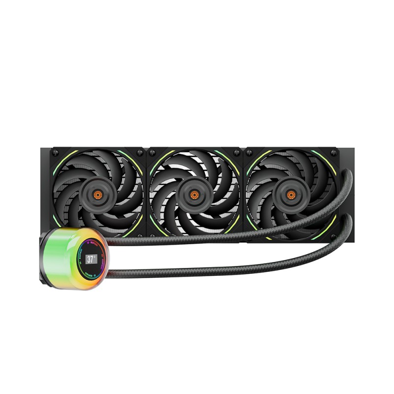 1STPLAYER CC360 ARGB Liquid CPU Cooler Black