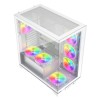 1STPLAYER Mi8 White ATX Gaming Casing