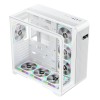 1STPLAYER RT7 White Mid Tower ATX Gaming Casing Without Case Fan