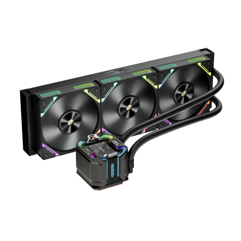 1STPLAYER X-360 ARGB Liquid CPU Cooler Black