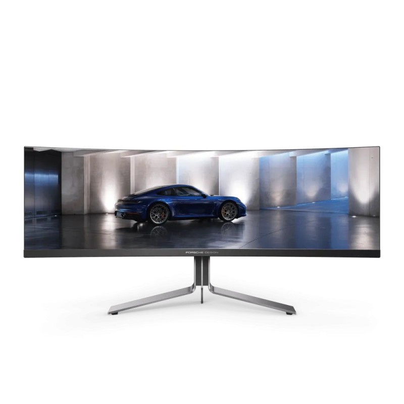 AOC AGON PRO PD49 PORSCHE DESIGN 49" 240Hz 0.3ms 5K DUAL-QHD QD-OLED Gaming Curved Monitor