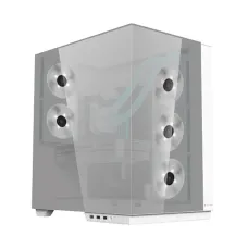 Acer Gadget ZUOOS SmartVision Ultra Mid Tower White (Tempered Glass Window) ATX Gaming Desktop Casing