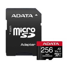ADATA High-Endurance 256GB UHS-I Class 10 microSDXC Memory Card