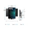 BenQ RD240Q 24.1" 60Hz WQXGA IPS Type-C Programming Monitor