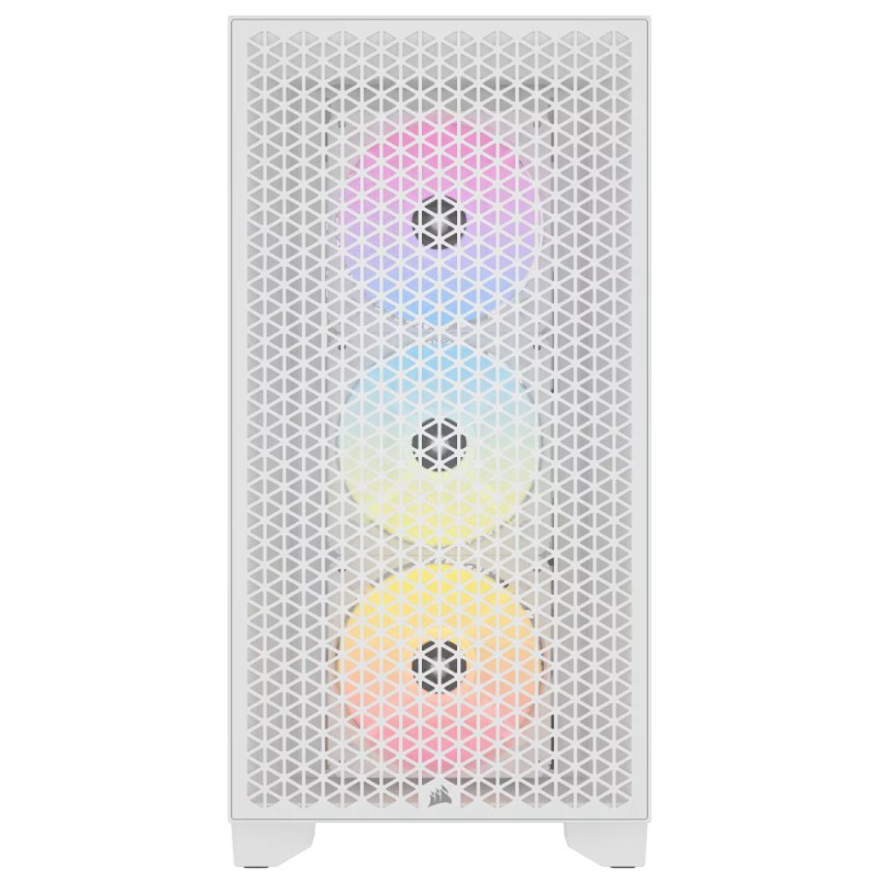 Corsair 3000D RGB AIRFLOW Mid-Tower ATX Casing White