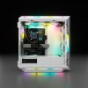 Corsair iCUE 5000T RGB Tempered Glass Mid-Tower ATX Casing White