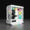 Corsair iCUE 5000T RGB Tempered Glass Mid-Tower ATX Casing White