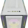 Corsair iCUE 5000T RGB Tempered Glass Mid-Tower ATX Casing White
