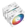 DeepCool AG620 WH ARGB Dual-Tower 120mm CPU Air Cooler