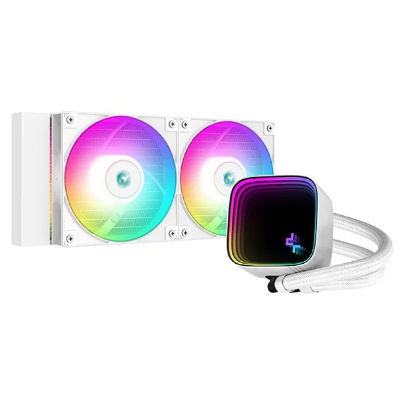 DeepCool LS520 SE Digital WH 240mm ARGB Liquid CPU Cooler With Display