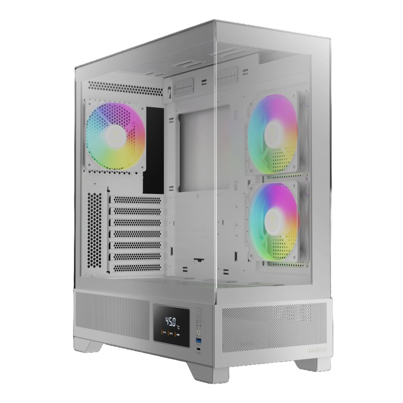 Gamdias ATLAS M1 WH ARGB ATX Mid-Tower Gaming Casing