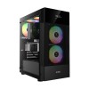Gamdias AURA GC5 Digital Display Mesh RGB Mid-Tower ATX Gaming Casing