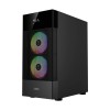 Gamdias AURA GC5 Digital Display Mesh RGB Mid-Tower ATX Gaming Casing