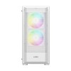 Gamdias AURA GC6 WH ARGB ATX Mid-Tower Gaming Casing