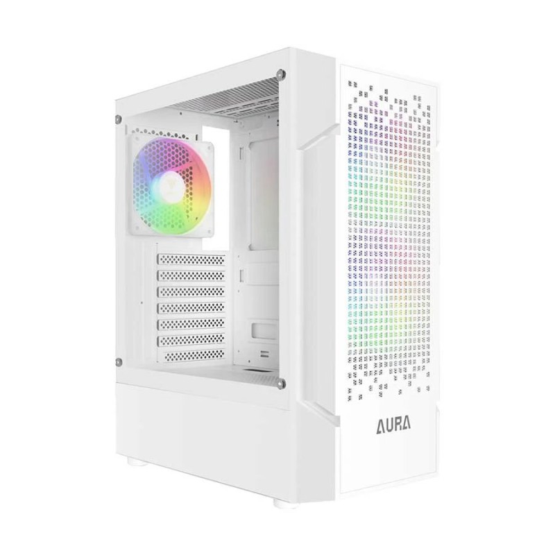 Gamdias AURA GC7 WH ARGB ATX Mid-Tower Casing With 250W PSU