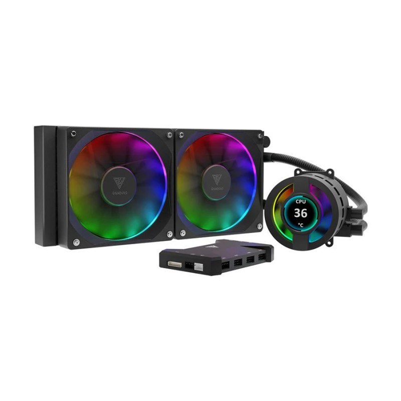 Gamdias CHIONE P3-240U ARGB 240mm AIO Liquid CPU Cooler Gamdias CHIONE P3-240U ARGB 240mm AIO Liquid CPU Cooler