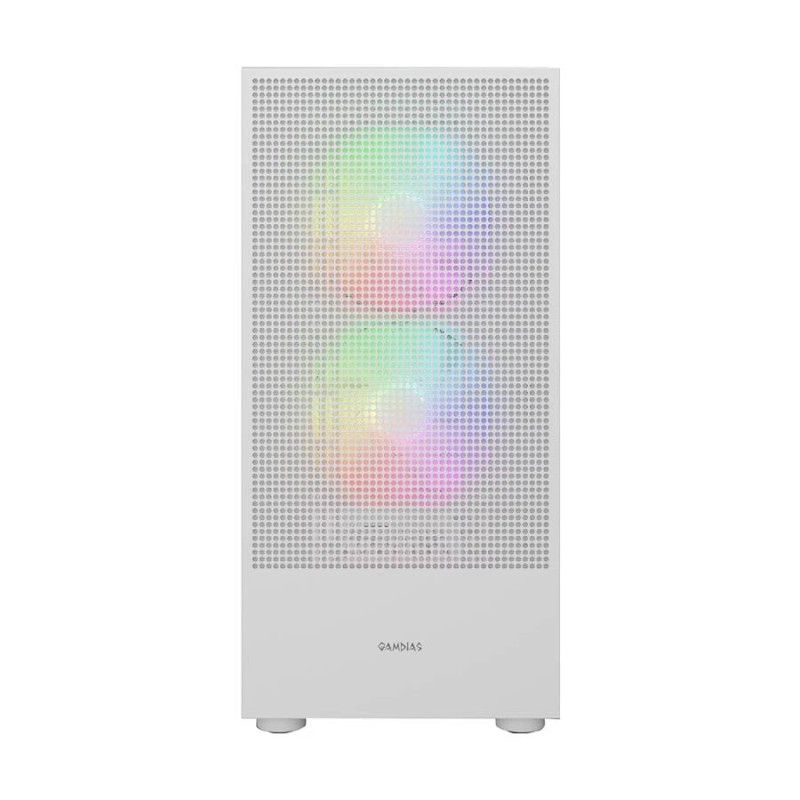 Gamdias TALOS M3 MESH WH ARGB ATX Mid-Tower Gaming Casing