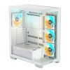 GIGABYTE C500 PANORAMIC STEALTH ICE Mid Tower Gaming Casing