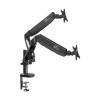 Kaloc KLC-DS90-2 Double Arm Monitor/TV Desktop Mount Stand With Cable Management System