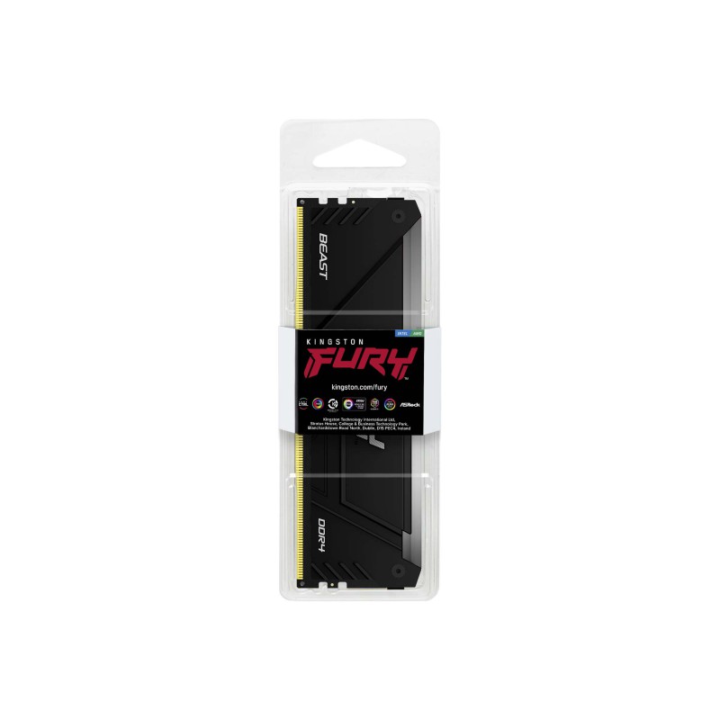Kingston FURY Beast 8GB 3200MHz DDR4 Desktop RAM Kingston FURY Beast 8GB 3200MHz DDR4 Desktop RAM