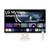 LG 27SR50F-W 27" FHD IPS Smart Monitor with webOS
