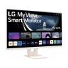 LG 27SR50F-W 27" FHD IPS Smart Monitor with webOS