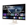 LG 27SR50F-W 27" FHD IPS Smart Monitor with webOS