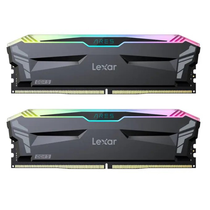 Lexar ARES 32GB (16x2) 6000Mhz DDR5 RGB Gaming Desktop RAM
