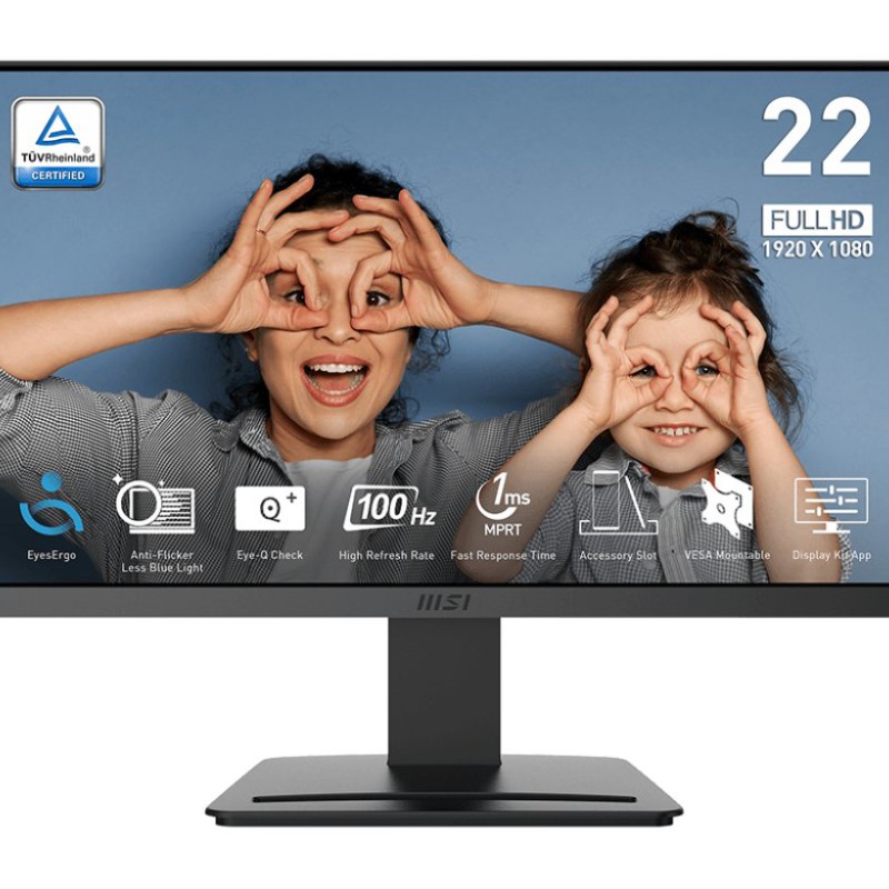 MSI PRO MP223 E2 21.45" 100Hz Full HD Business Monitor