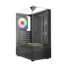 MaxGreen 190-1 Mid-Tower ATX Casing With 3x MaxGreen M57 ARGB Fan