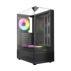 MaxGreen 190-1 Mid-Tower ATX Casing With 3x MaxGreen M59 ARGB Fan