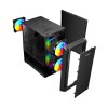 MaxGreen 5510-Mesh Mid-Tower M-ATX Gaming Case with PSU