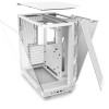 NZXT H6 Flow RGB 2023 Compact Dual-Chamber Mid-tower Airflow Casing White