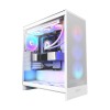NZXT H7 Flow RGB 2024 Mid-Tower ATX Airflow Casing With 360 RGB Fan White