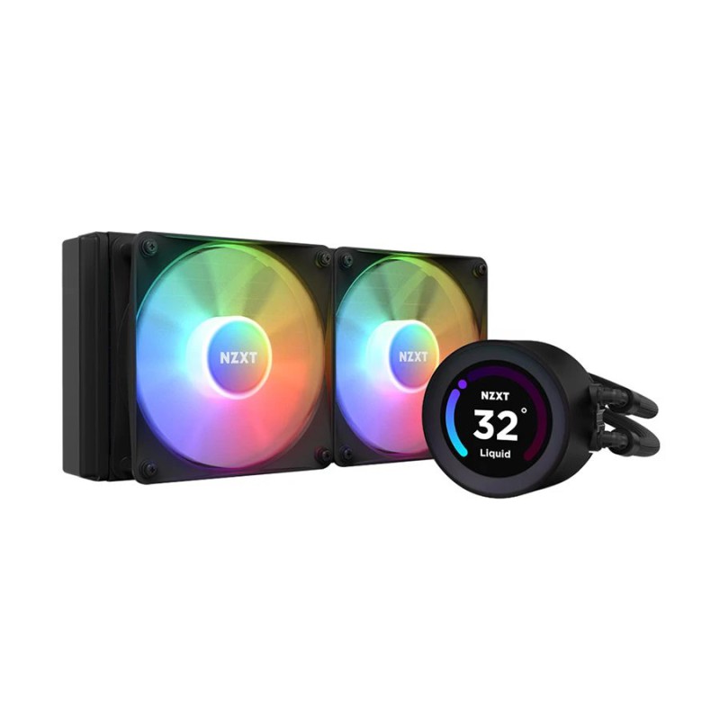 NZXT Kraken Elite 240 RGB 240mm AIO Liquid CPU Cooler with LCD Display