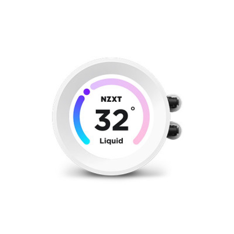 NZXT Kraken Elite 360 RGB 360mm AIO Liquid CPU Cooler White with LCD Display NZXT Kraken Elite 360 RGB 360mm AIO Liquid CPU Cooler White with LCD Display
