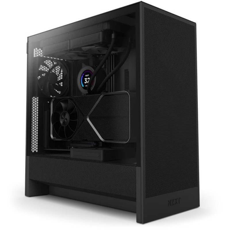 NZXT H5 Flow 2024 Compact Mid-tower Airflow Casing NZXT H5 Flow 2024 Compact Mid-tower Airflow Casing