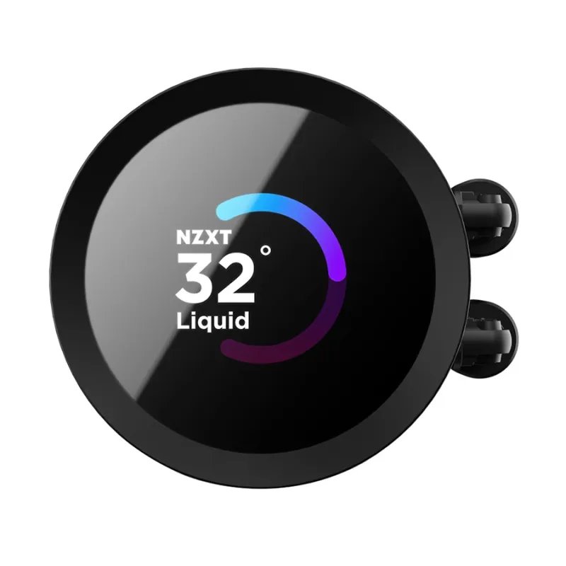 NZXT Kraken 240 RGB 240mm AIO Liquid CPU Cooler with LCD Display NZXT Kraken 240 RGB 240mm AIO Liquid CPU Cooler with LCD Display