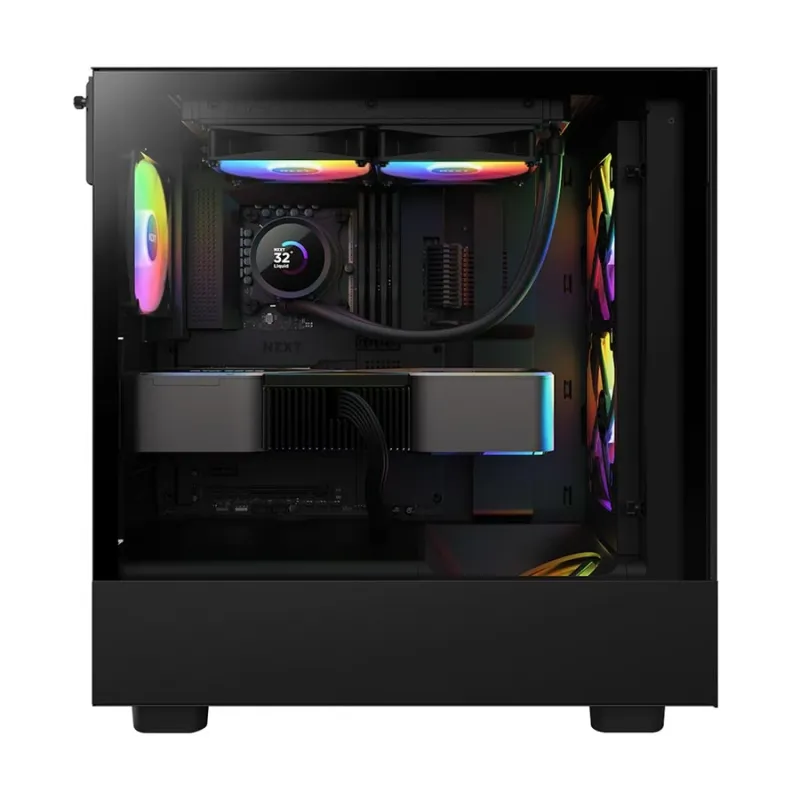 NZXT Kraken 240 RGB 240mm AIO Liquid CPU Cooler with LCD Display NZXT Kraken 240 RGB 240mm AIO Liquid CPU Cooler with LCD Display