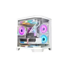 Revenger Air Box 7 ARGB Full Tower Desktop Gaming Case (White)