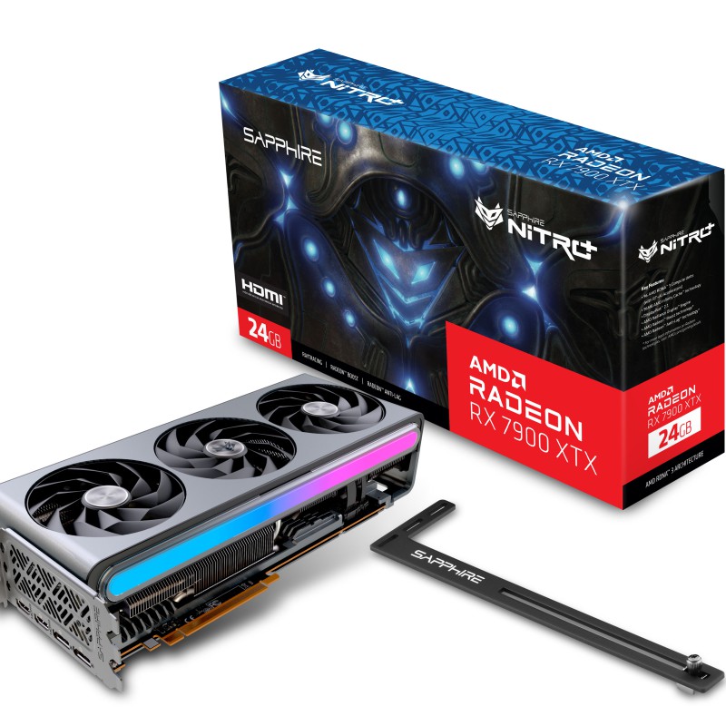 Sapphire NITRO+ AMD Radeon RX 7900 XTX Vapor-X 24GB GDDR6 Gaming Graphics Card