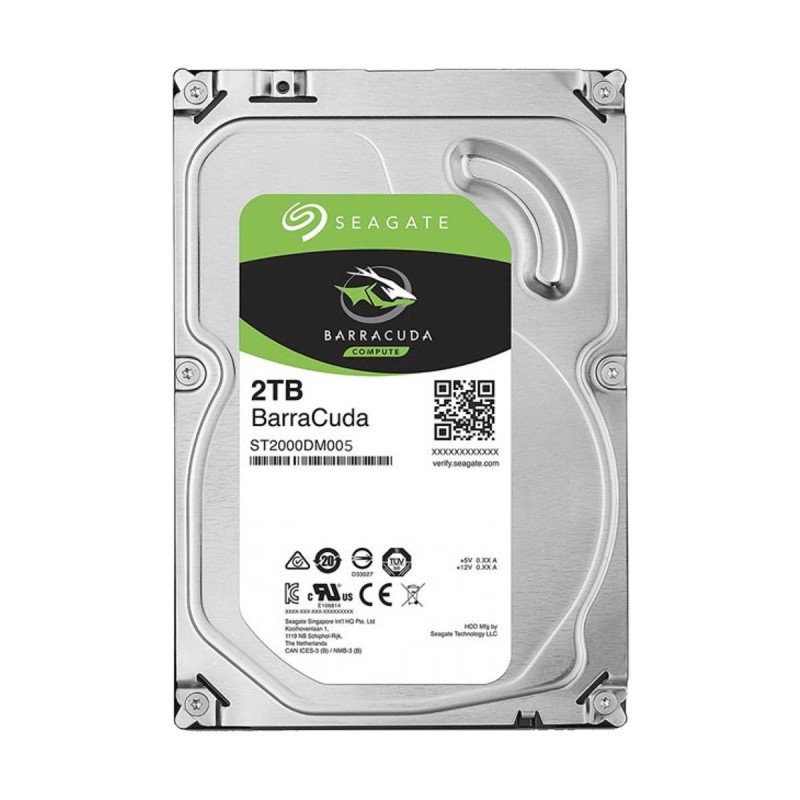 Seagate Barracuda 2TB 3.5 Inch SATA 5400RPM Desktop HDD Seagate Barracuda 2TB 3.5 Inch SATA 5400RPM Desktop HDD