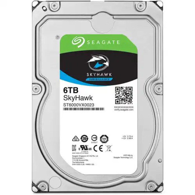 Seagate Skyhawk 6TB 3.5 Surveillance HDD Seagate Skyhawk 6TB 3.5 Surveillance HDD