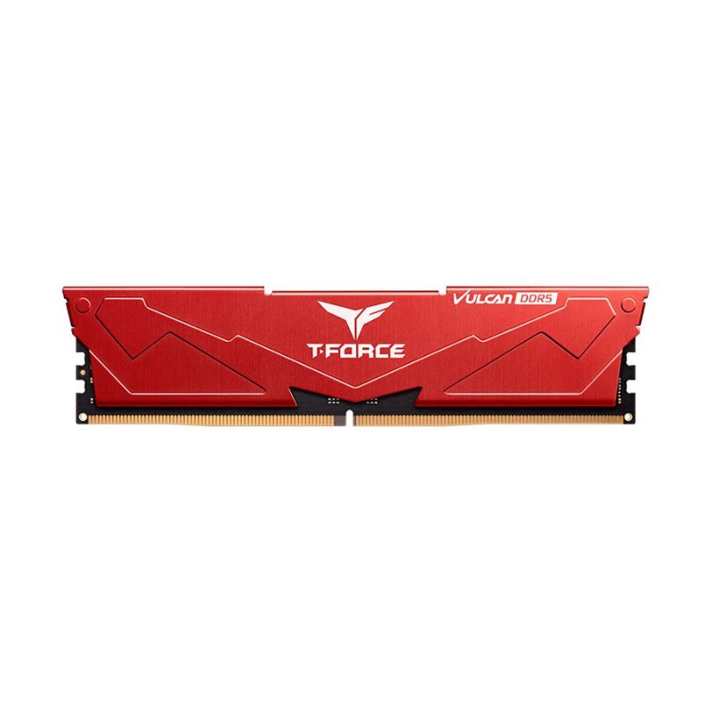 TEAM VULCAN RED 8GB DDR5 6000MHz Gaming Desktop RAM