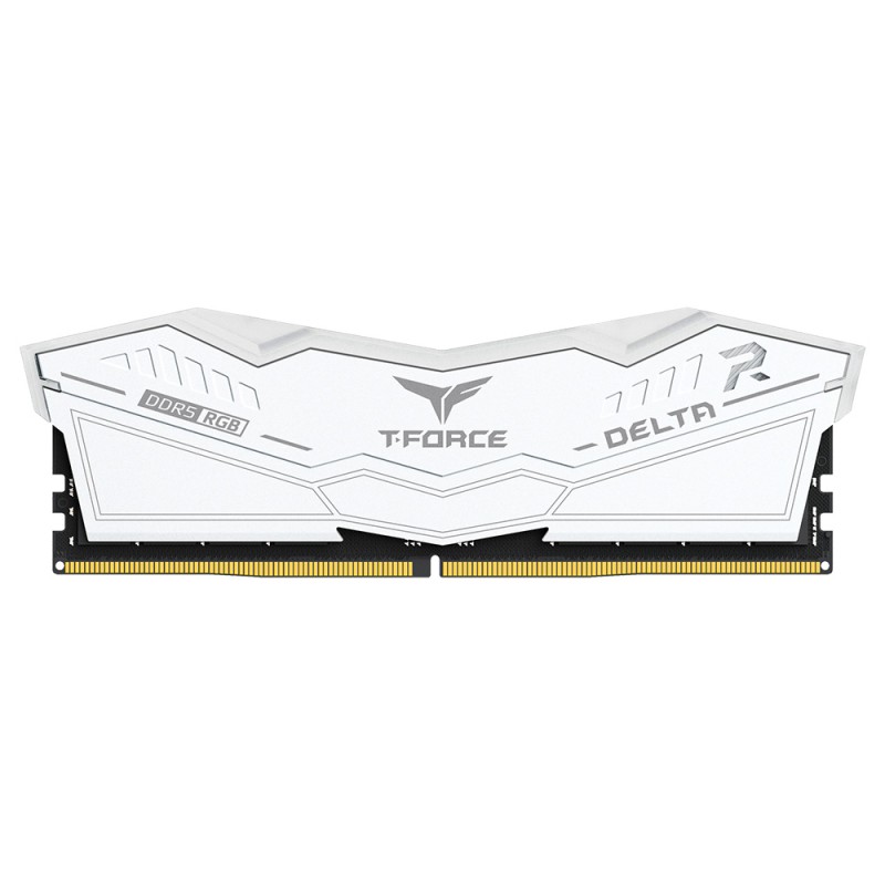 TEAM T-FORCE DELTA RGB White 16GB 6000MHz DDR5 Gaming RAM