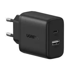 UGREEN X227 (45302) USB & USB-C 20W Black Charger