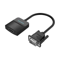Vention ACNBB VGA to HDMI Converter with Female Micro USB and Audio Port