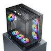 Xigmatek AQUA Ultra Black Mid Tower Gaming Case
